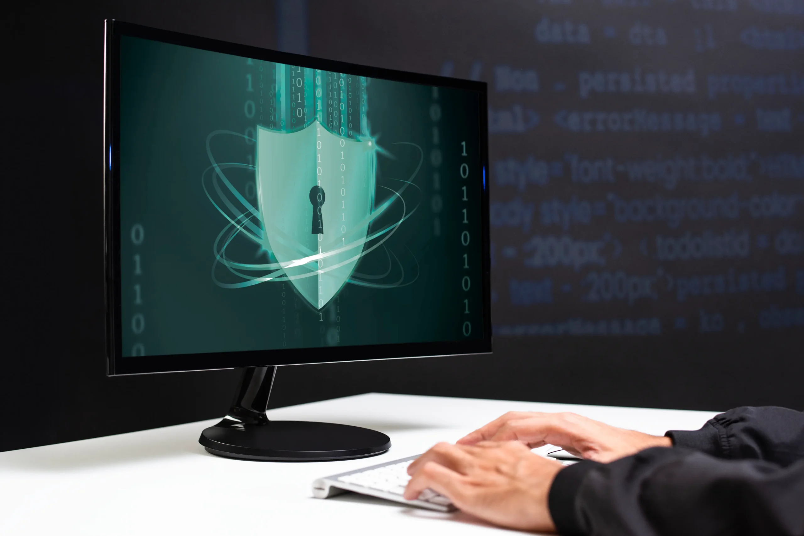 Cybersecurity experts protecting business networks and data with advanced security solutions in Abu Dhabi, UAE
